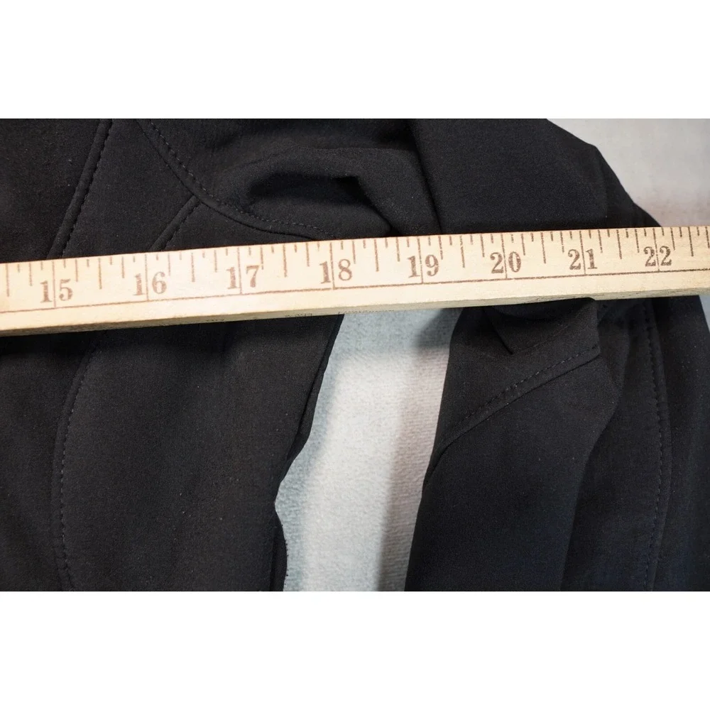 The North Face Apex Black Fleece‎ Lined Softshell Jacket Women's S Pockets